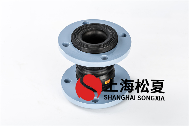 柴油機循環泵安裝雙球繞性橡膠軟連接.jpg